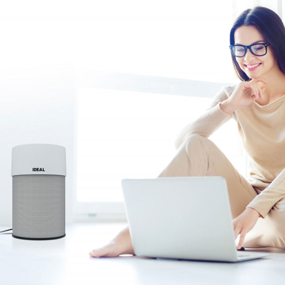 Oczyszczacz powietrza IDEAL AP 40 PRO do 55 m² z filtrem 360° i Wi-Fi