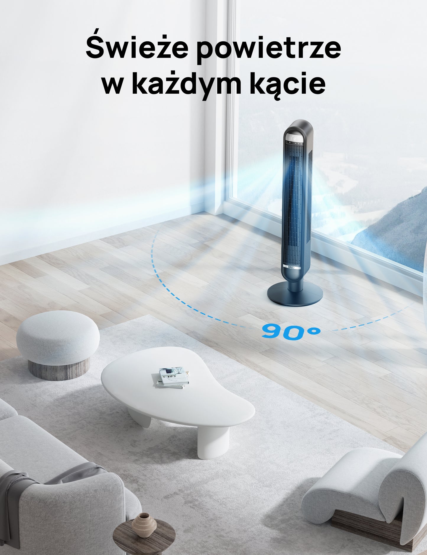 Wentylator Dreo Cruiser TF609 – cichy, mocny i idealny do domu