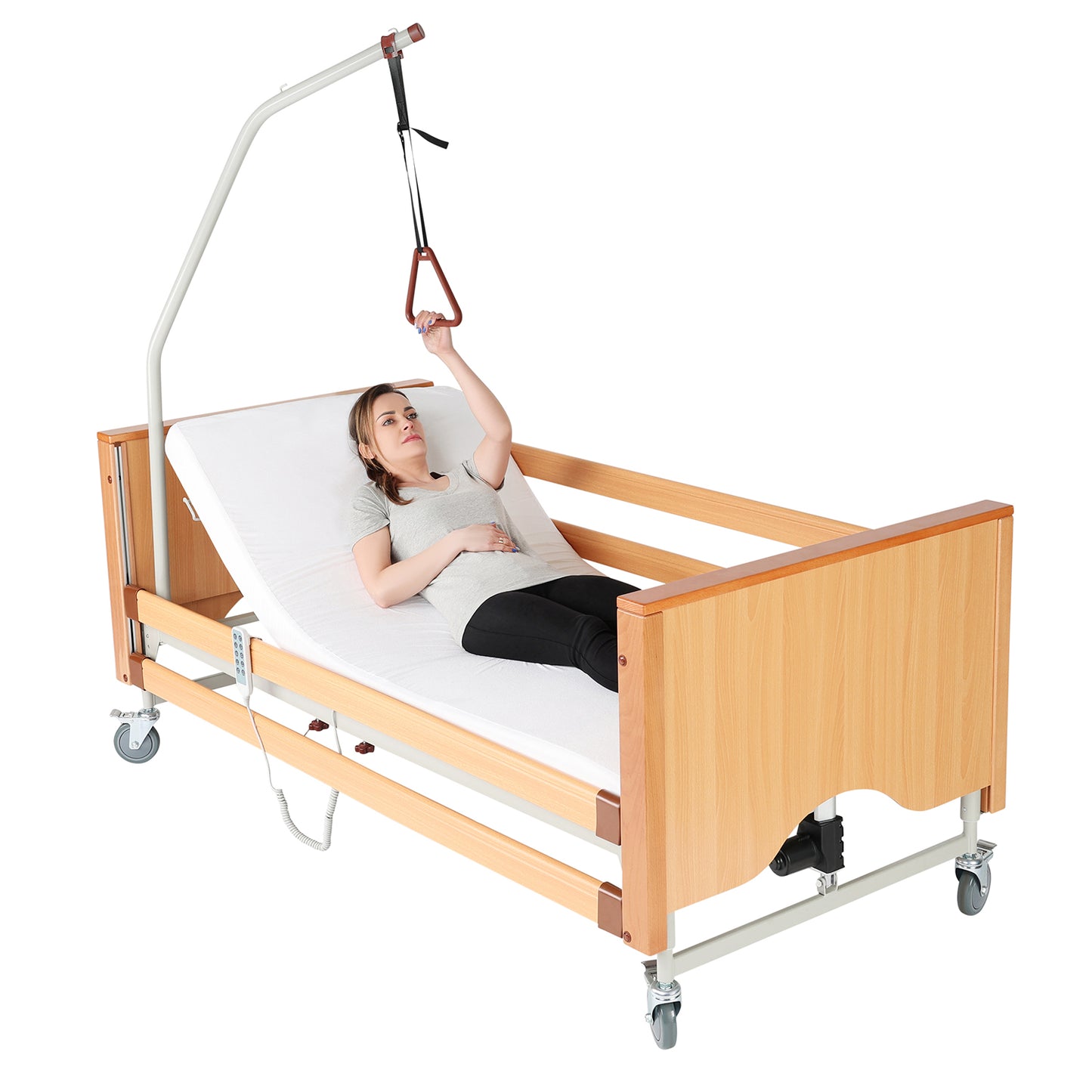 Łóżko rehabilitacyjne elektryczne – 4-segmentowe, Trendelenburg model R