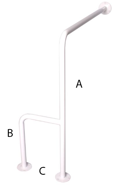 Uchwyt do WC dla seniora UWCP-700/700 – stabilne wsparcie w łazience