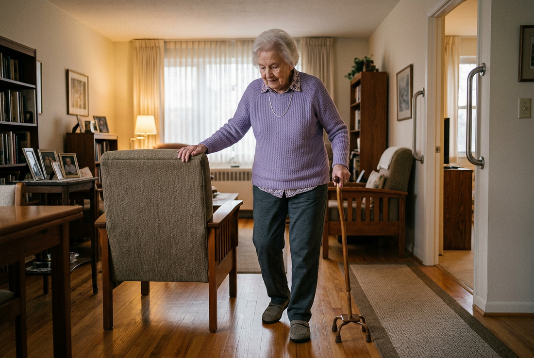Dlaczego senior traci równowagę podczas chodzenia? Przyczyny i sposoby wsparcia