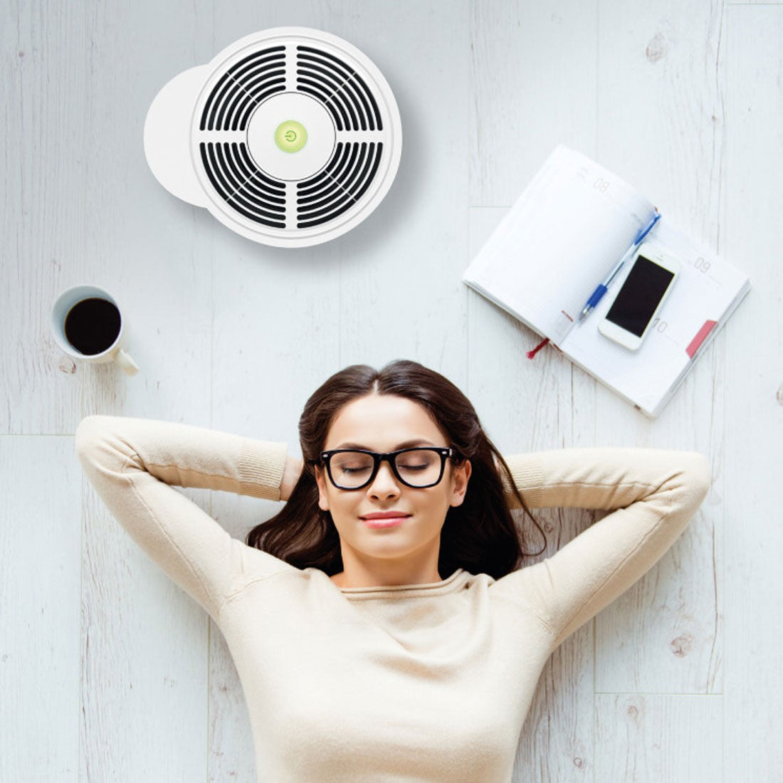 Oczyszczacz powietrza IDEAL AP 40 PRO do 55 m² z filtrem 360° i Wi-Fi