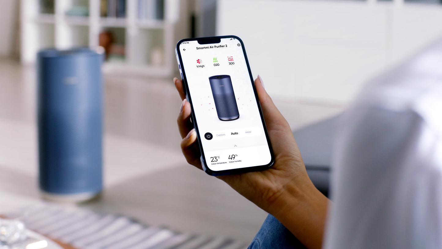 Oczyszczacz powietrza Smartmi Air Purifier 2 – HEPA H13, UV, czujniki PM2.5 i TVOC