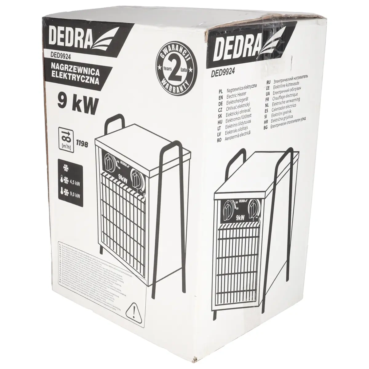 Nagrzewnica elektryczna DEDRA DED9924