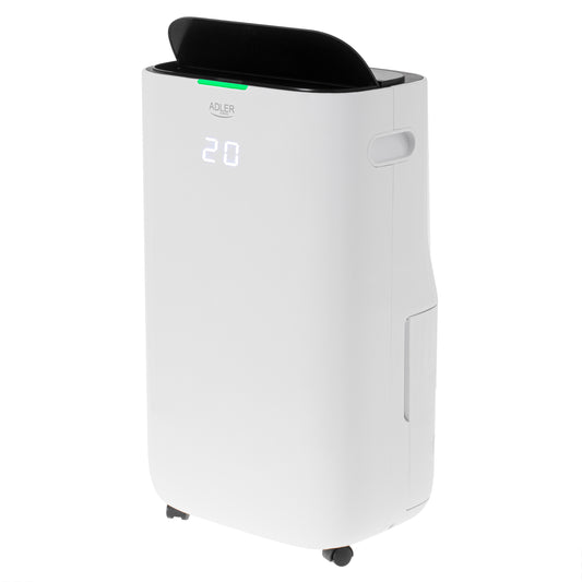 Adler AD 7863 – osuszacz i oczyszczacz powietrza 2w1 z filtrem HEPA H13 | 25 l/24 h