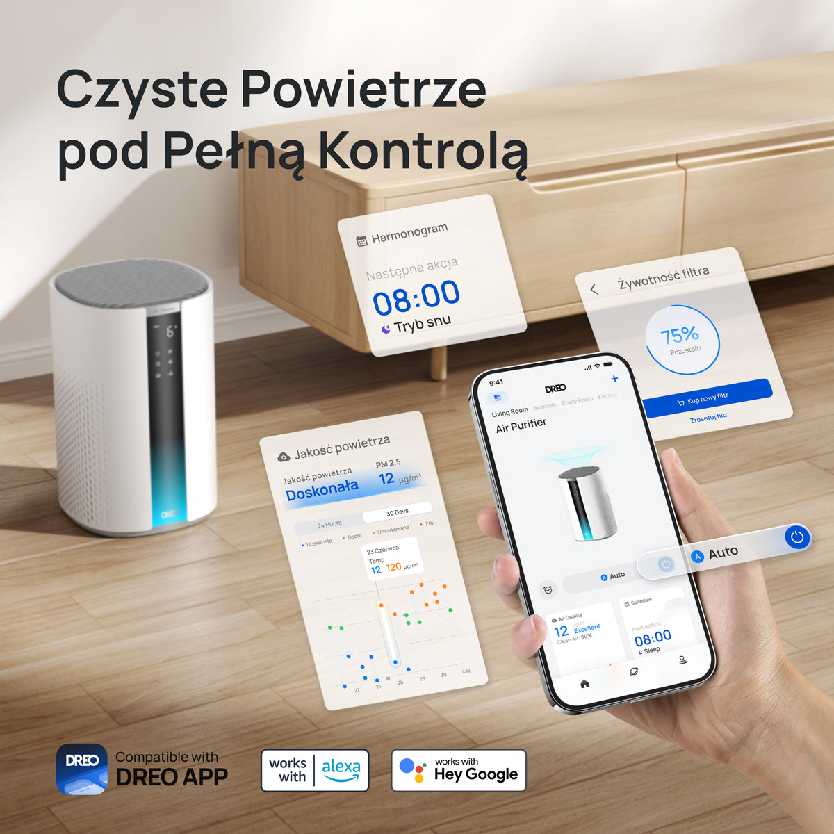 Oczyszczacz powietrza Dreo 337S