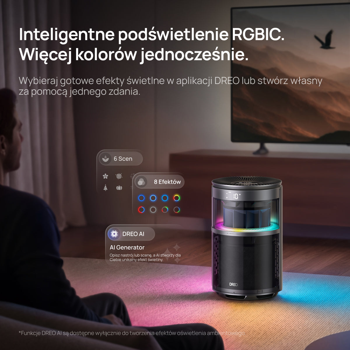 Oczyszczacz powietrza Dreo 530S