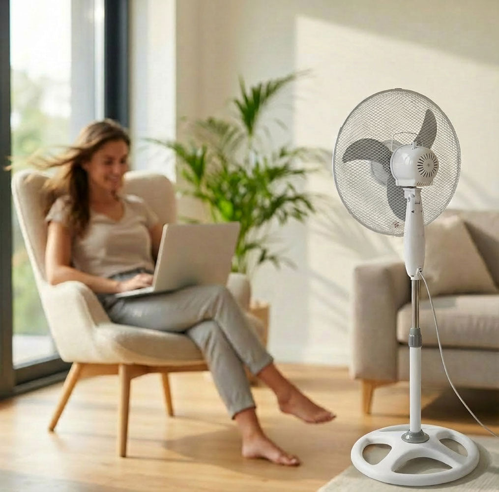 Wentylator stojący Esperanza TYPHOON 16'' – do domu i biura