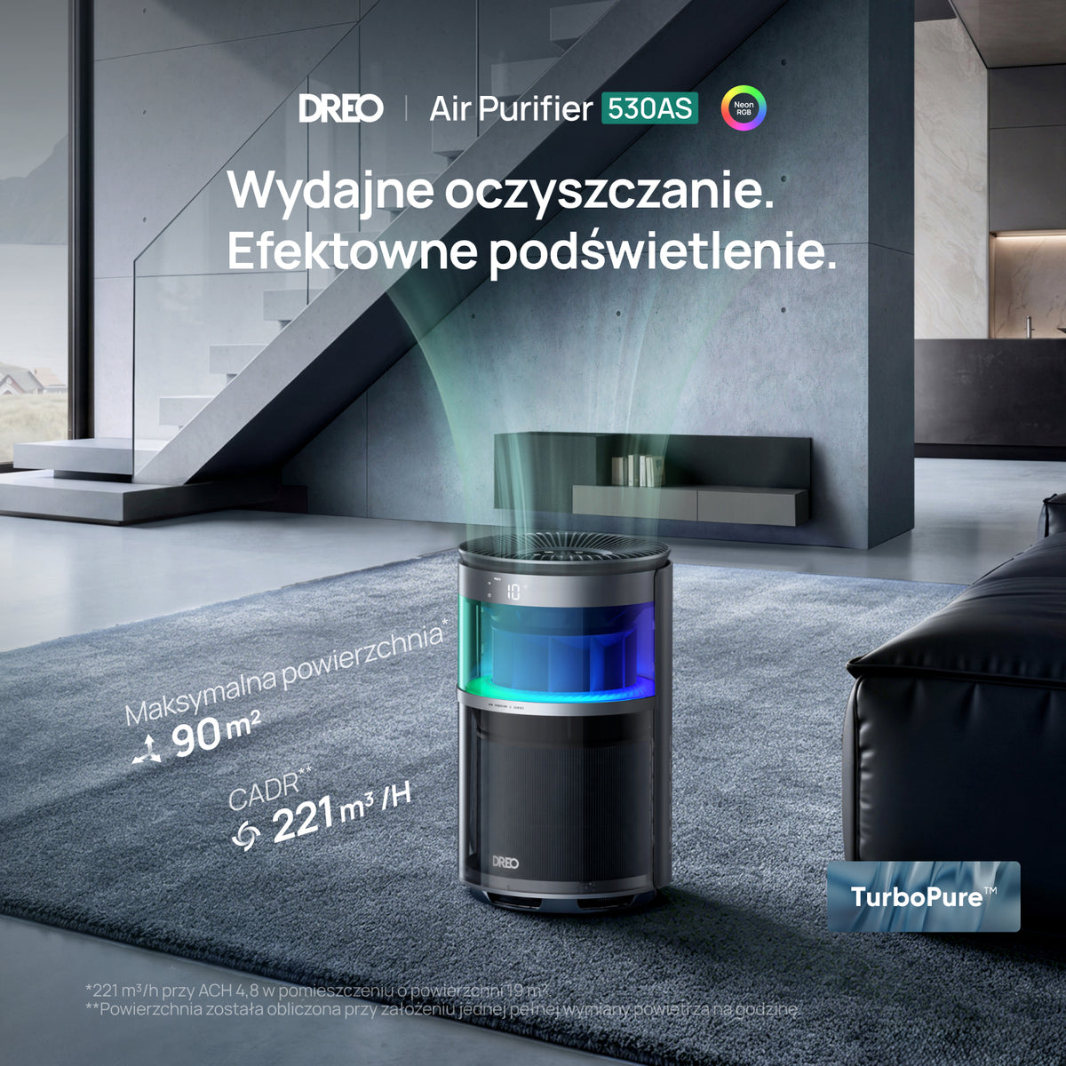 Oczyszczacz powietrza Dreo 530S