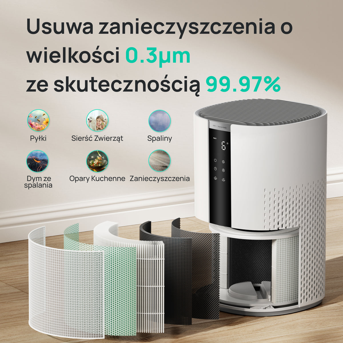 Oczyszczacz powietrza Dreo 337S