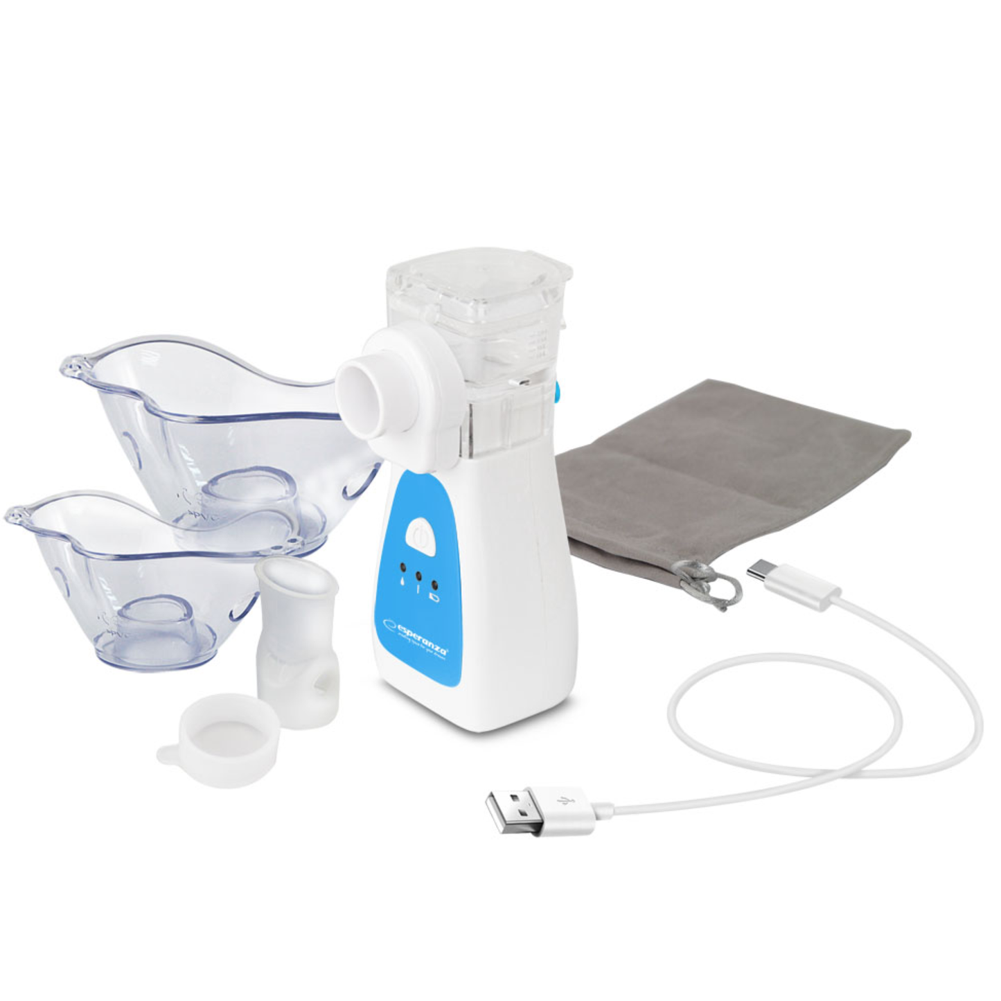 Nebulizator membranowy Esperanza RESPIRO ECN006 nebulizer
