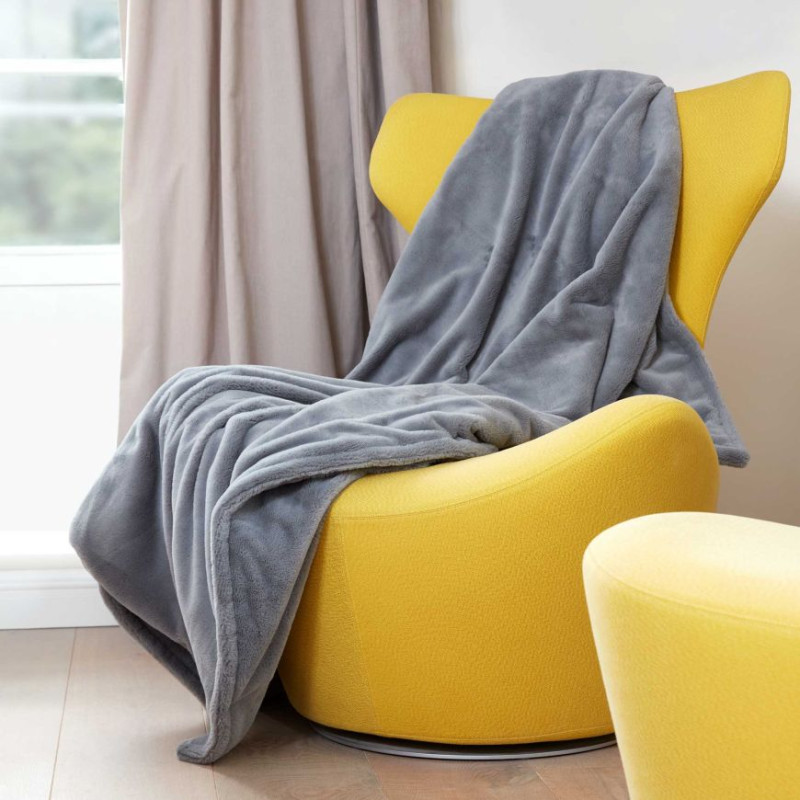 Koc elektryczny Lanaform Cocoon Plaid 160 × 120 cm – 9 poziomów grzania