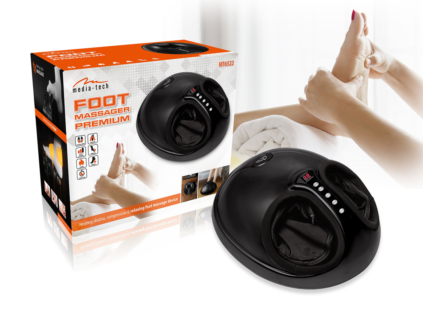 Masażer do stóp Media-Tech FOOT MASSAGER PREMIUM MT6522