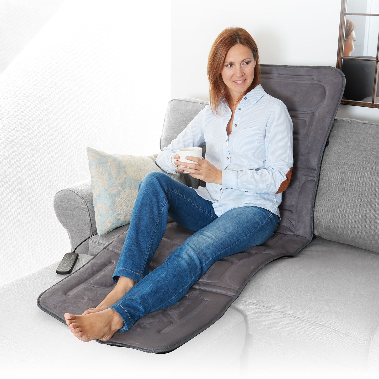 Lanaform Massage Mattress LA110315 – materac do masażu wibracyjnego z podgrzewaniem