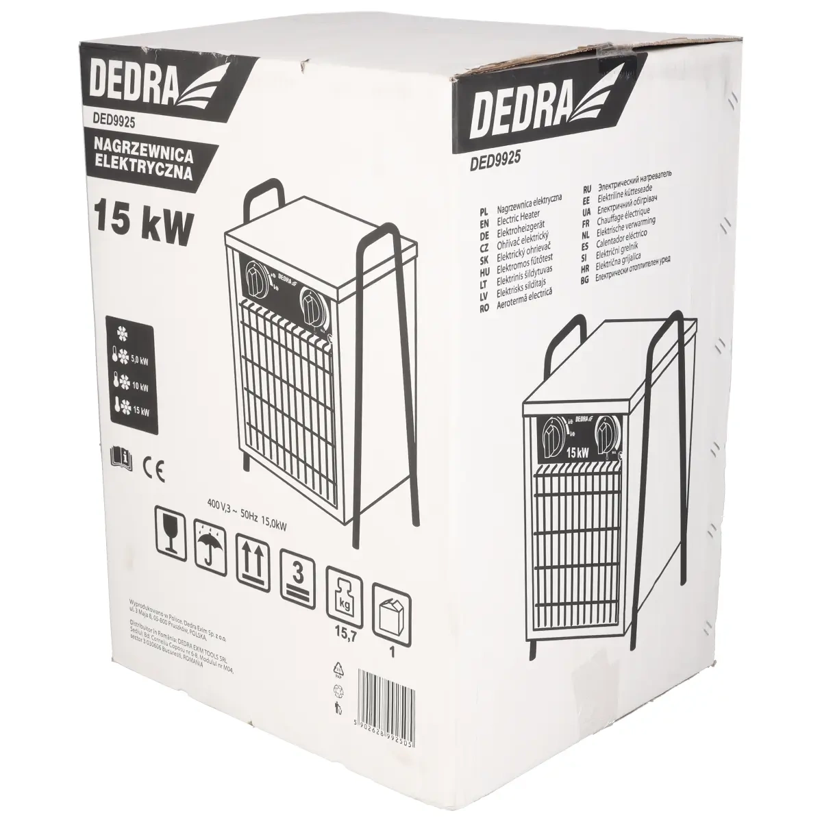 Nagrzewnica elektryczna DEDRA DED9925