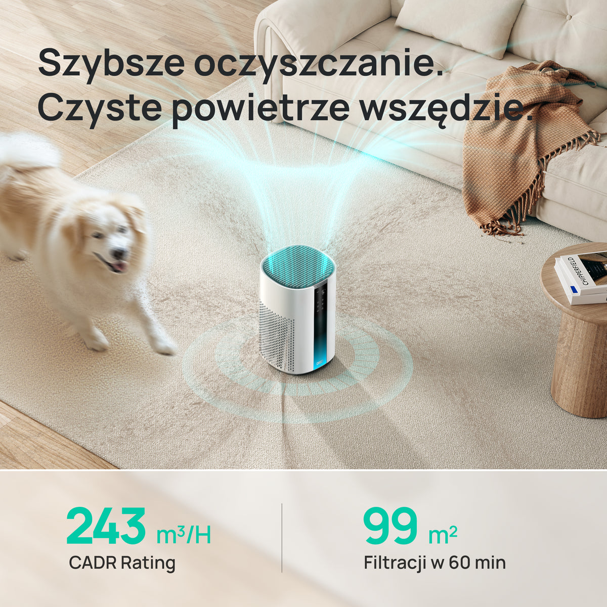 Oczyszczacz powietrza Dreo 337S