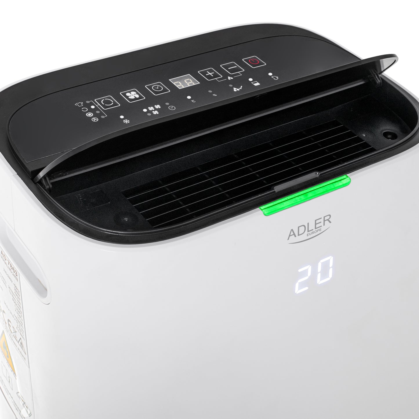 Adler AD 7863 – osuszacz i oczyszczacz powietrza 2w1 z filtrem HEPA H13 | 25 l/24 h