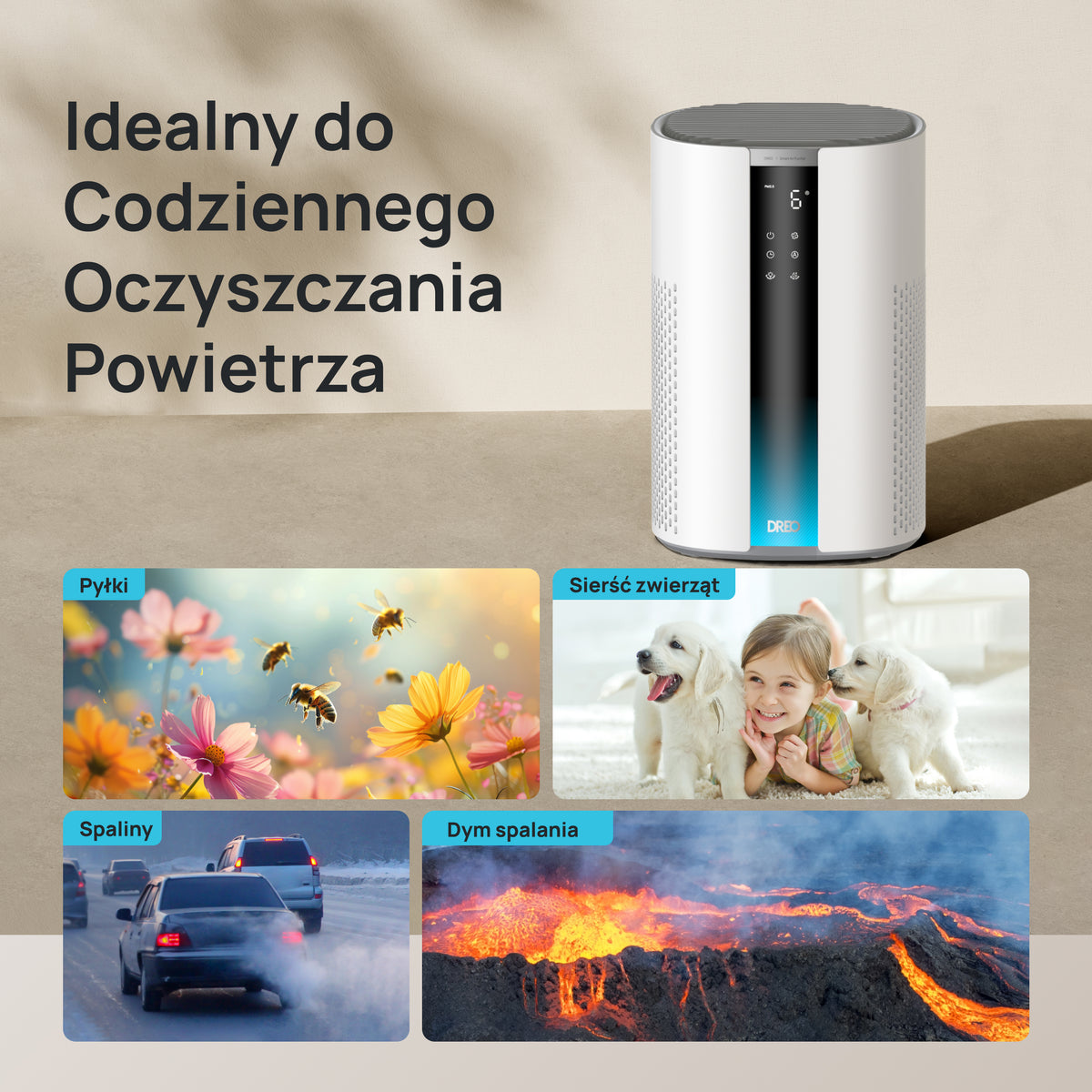 Oczyszczacz powietrza Dreo 337S