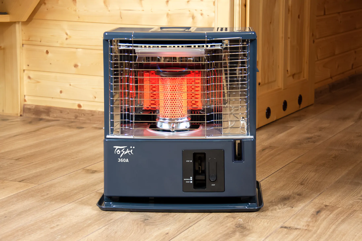 Piecyk naftowy Tosai 360A 3 kW – knotowy do 45 m²