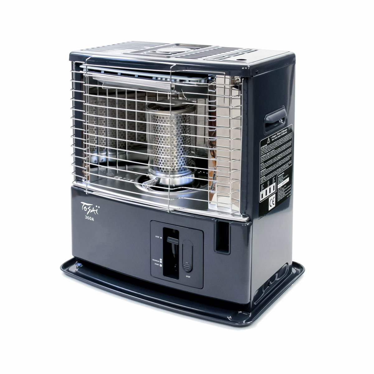 Piecyk naftowy Tosai 360A 3 kW – knotowy do 45 m²