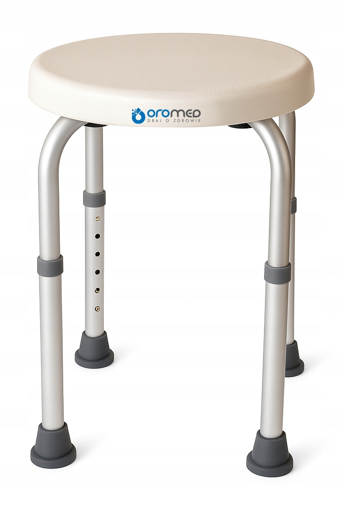 Taboret prysznicowy okrągły Oromed