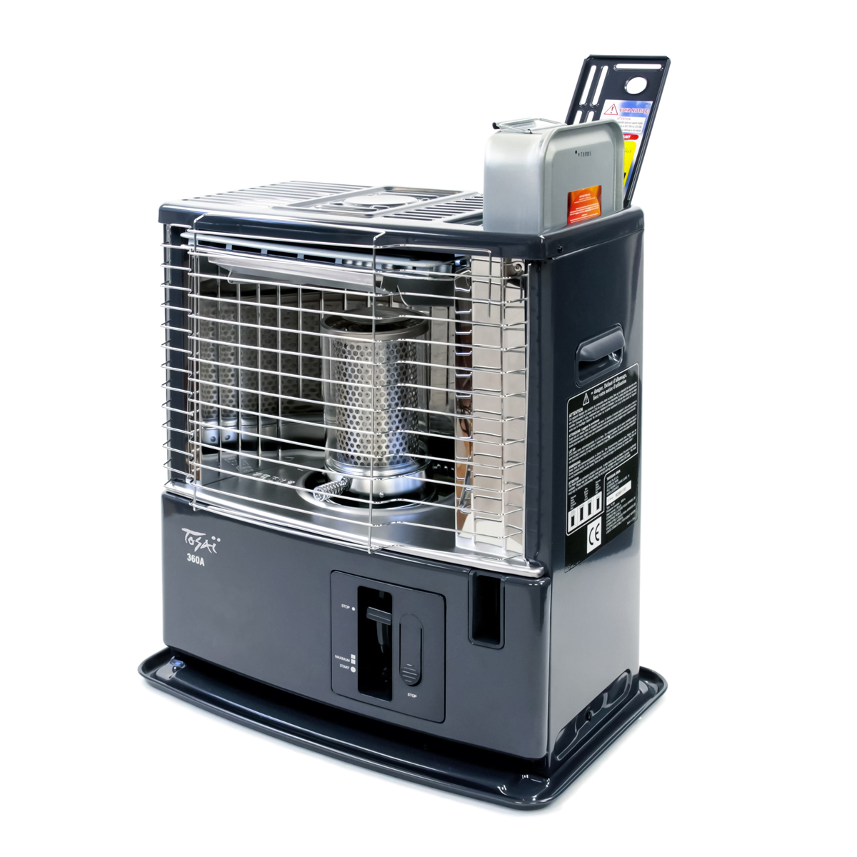 Piecyk naftowy Tosai 360A 3 kW – knotowy do 45 m²