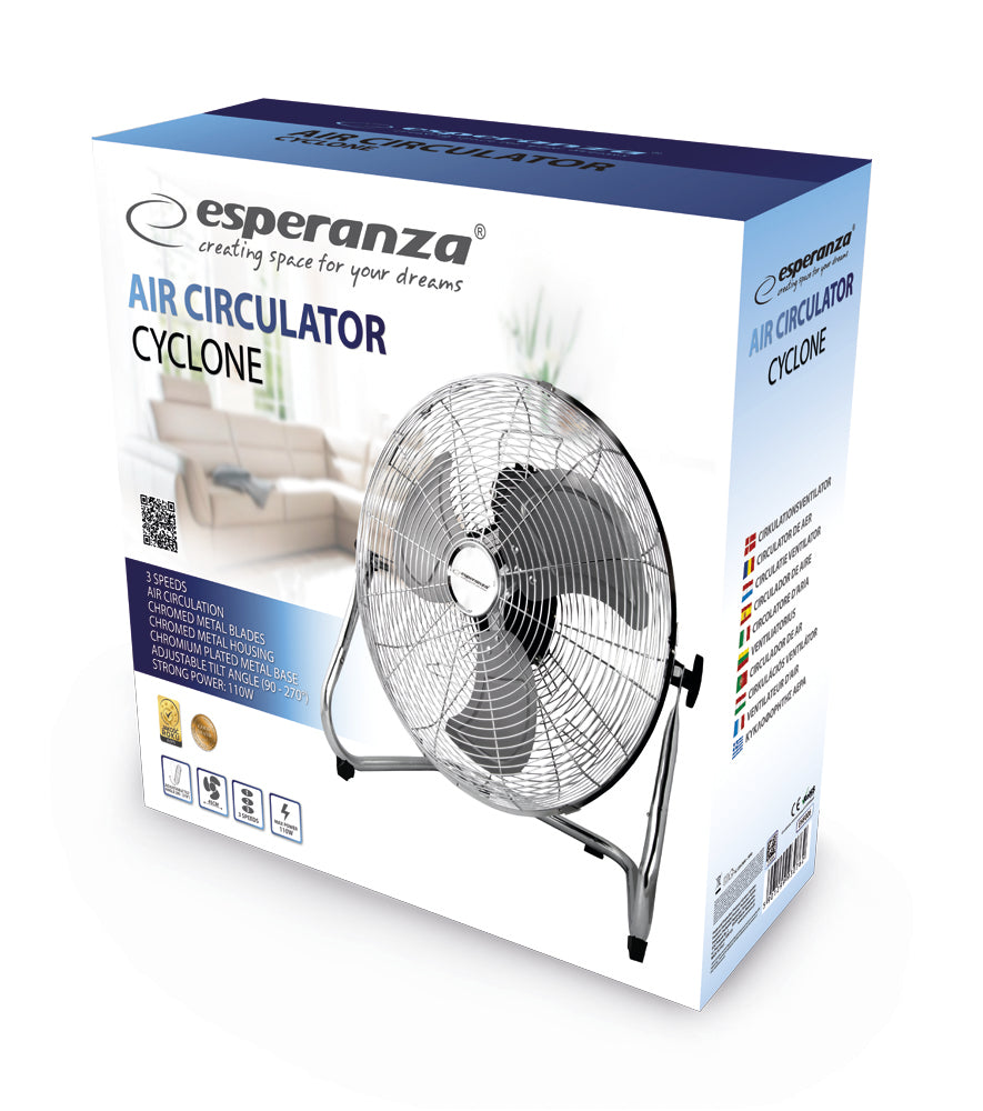 Wentylator cyrkulacyjny Esperanza CYCLONE 18'' EHF006