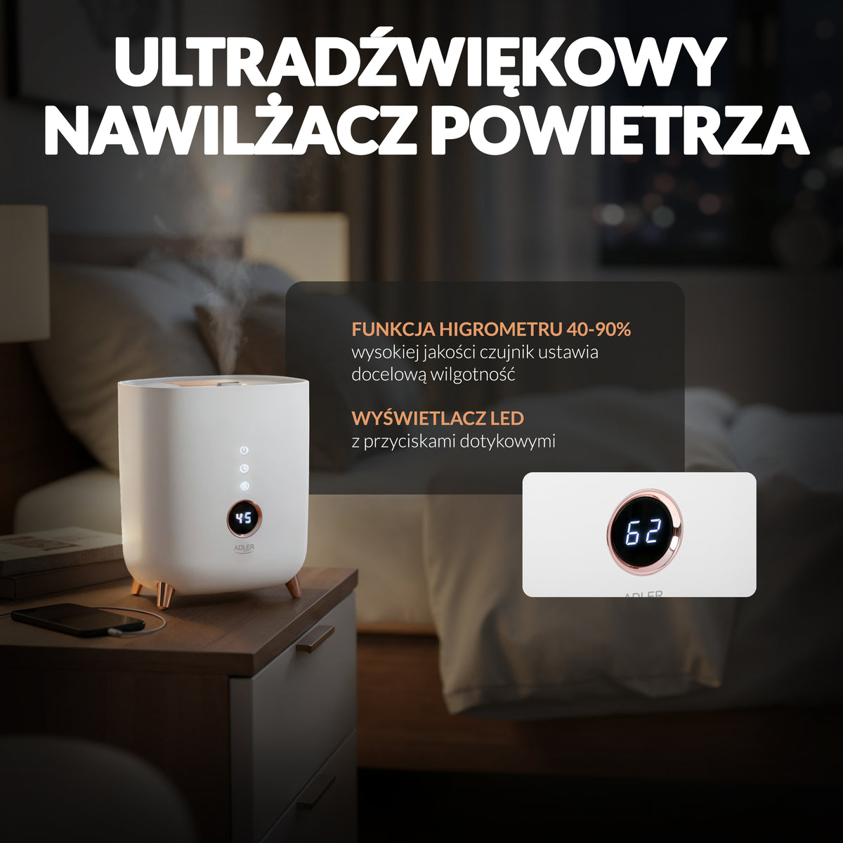 Nawilżacz powietrza Adler AD 7972