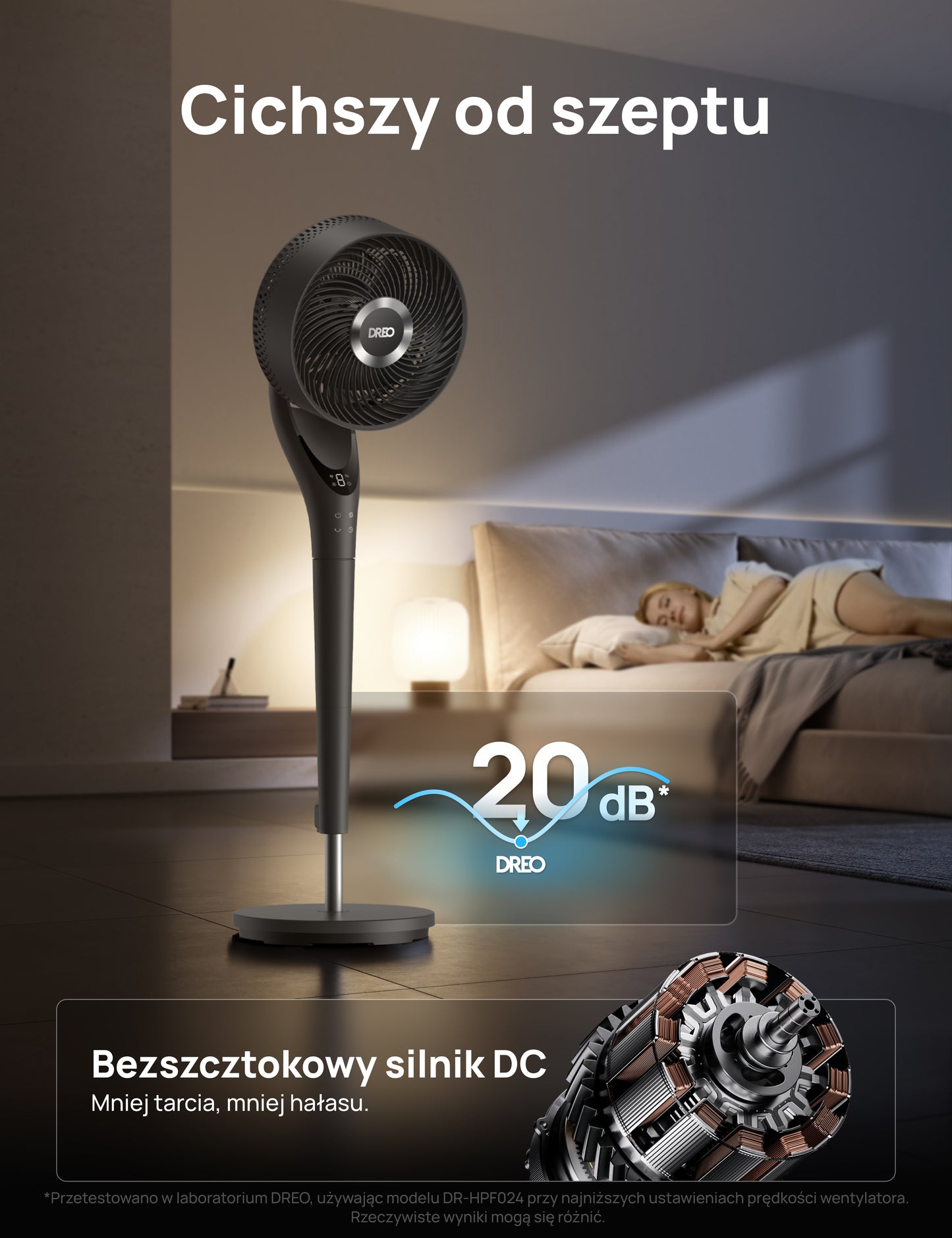 Wentylator Dreo TurboPoly Fan 154 – cichy i precyzyjny nawiew w całym pomieszczeniu