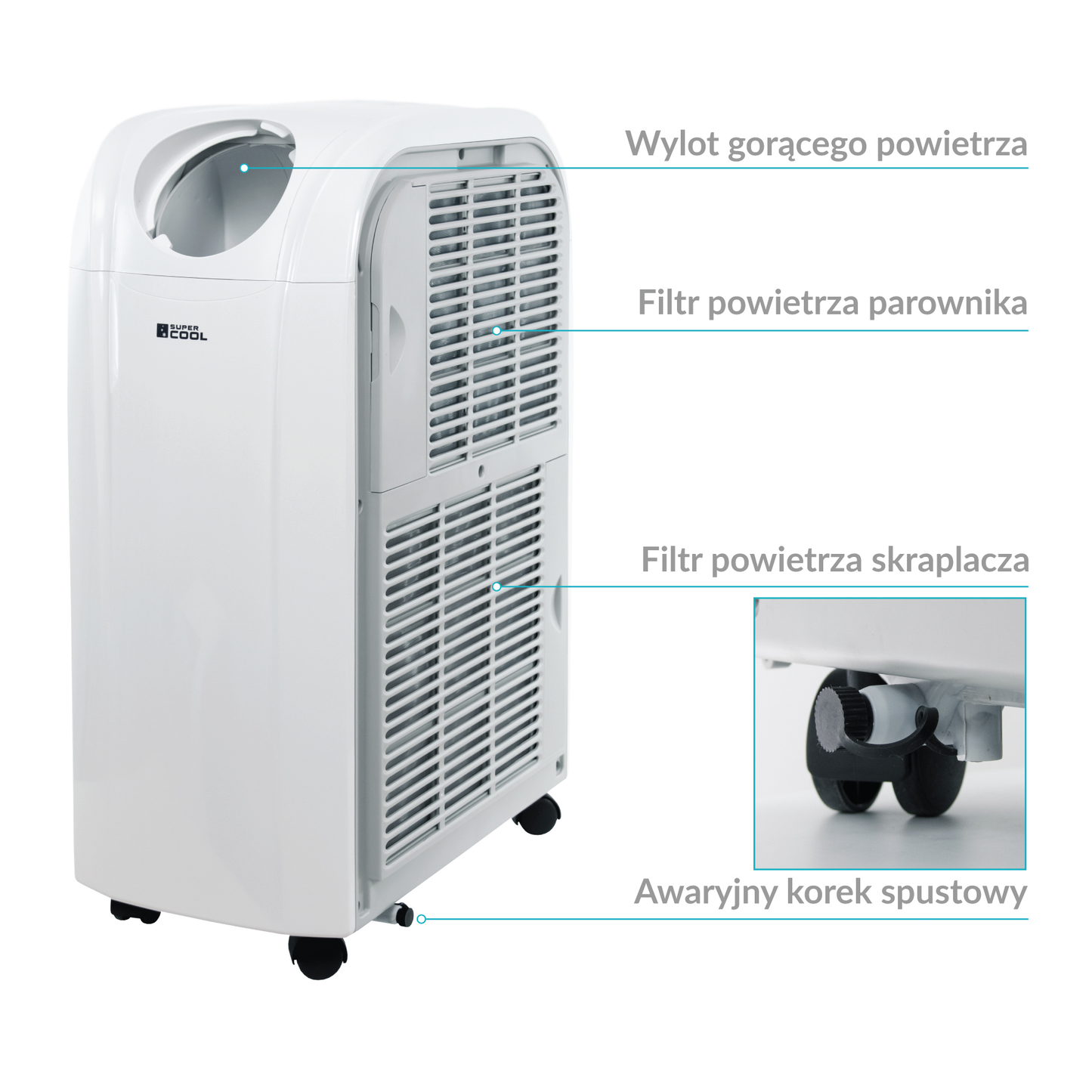 Klimatyzator FRAL SUPER COOL FSC14.2 Gray