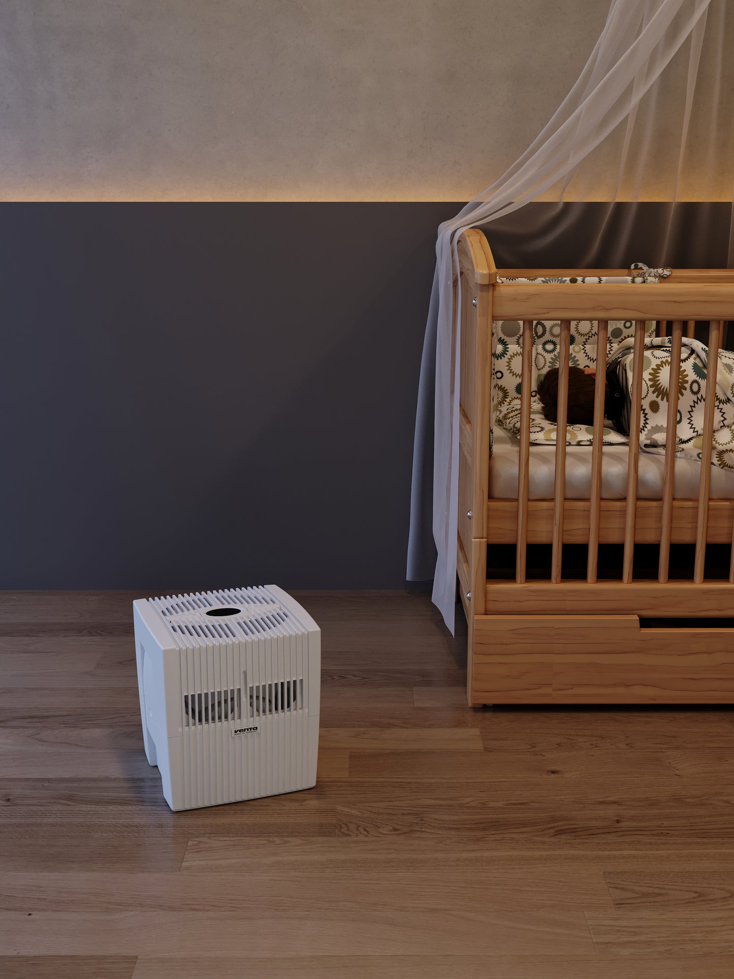 Nawilżacz powietrza Venta LW25 Comfort Plus – białe, stylowe rozwiązanie do zdrowego powietrza
