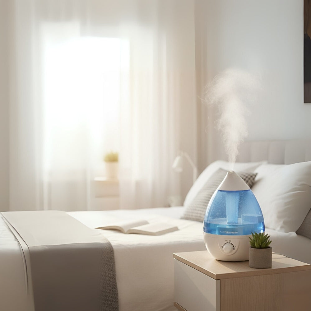 Ultradźwiękowy nawilżacz powietrza Esperanza COOL VAPOR – cichy, wydajny i stylowy