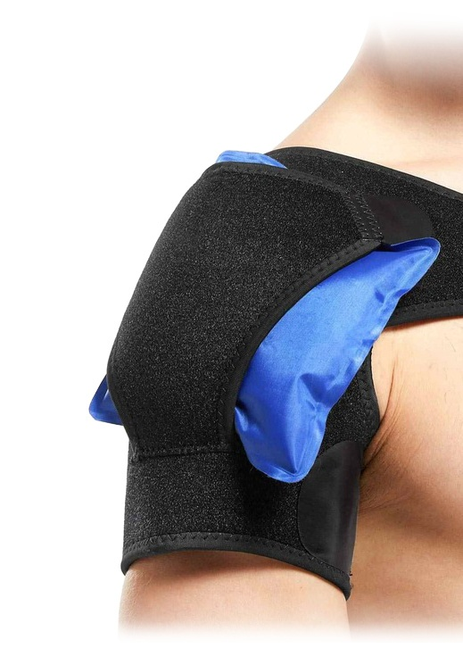 Stabilizator barku RECORD SB01 – orteza barkowa z kieszenią na zimny lub ciepły okład