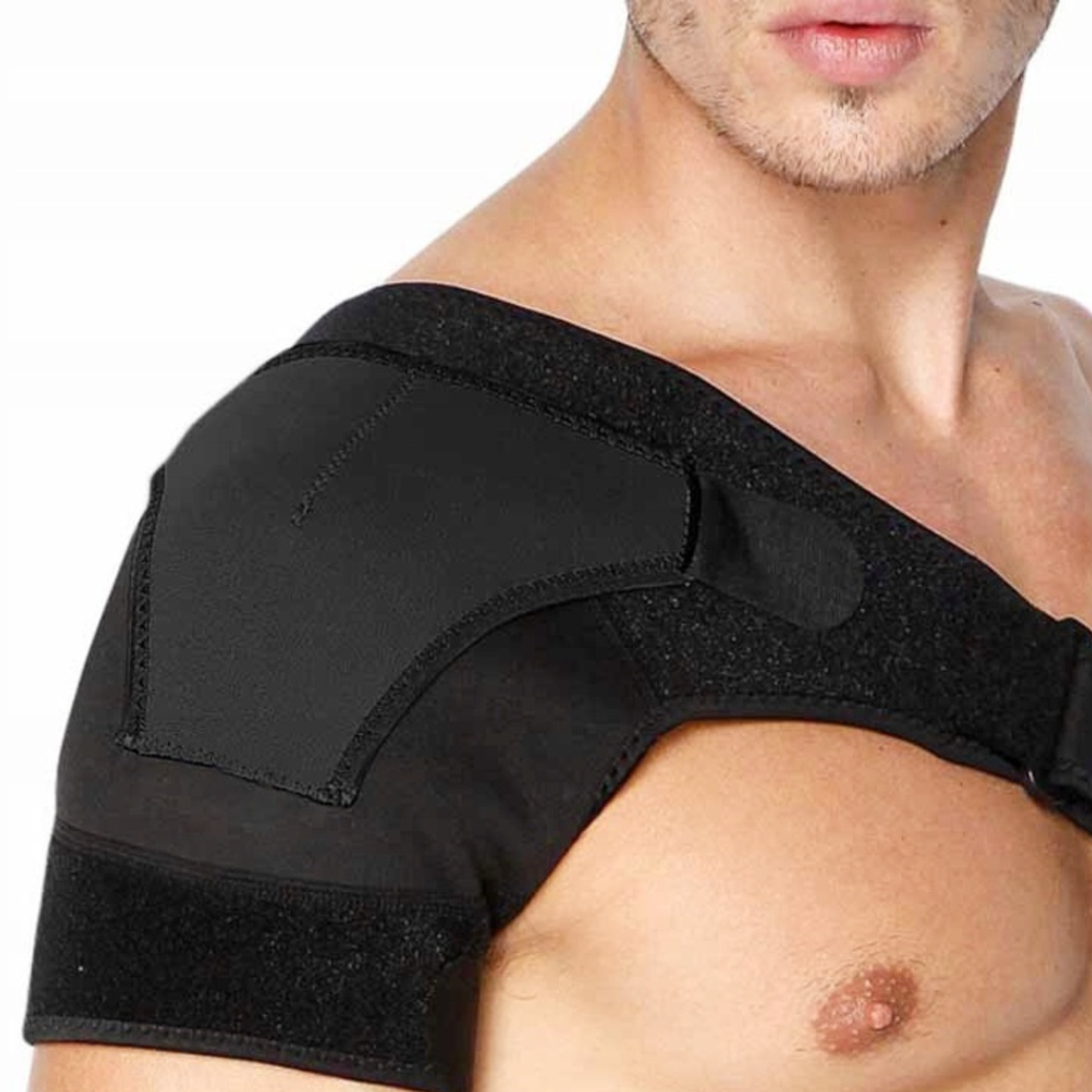 Stabilizator barku RECORD SB01 – orteza barkowa z kieszenią na zimny lub ciepły okład