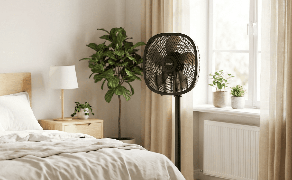Wentylator stojący Blaupunkt ASF601 – cicha i skuteczna cyrkulacja powietrza